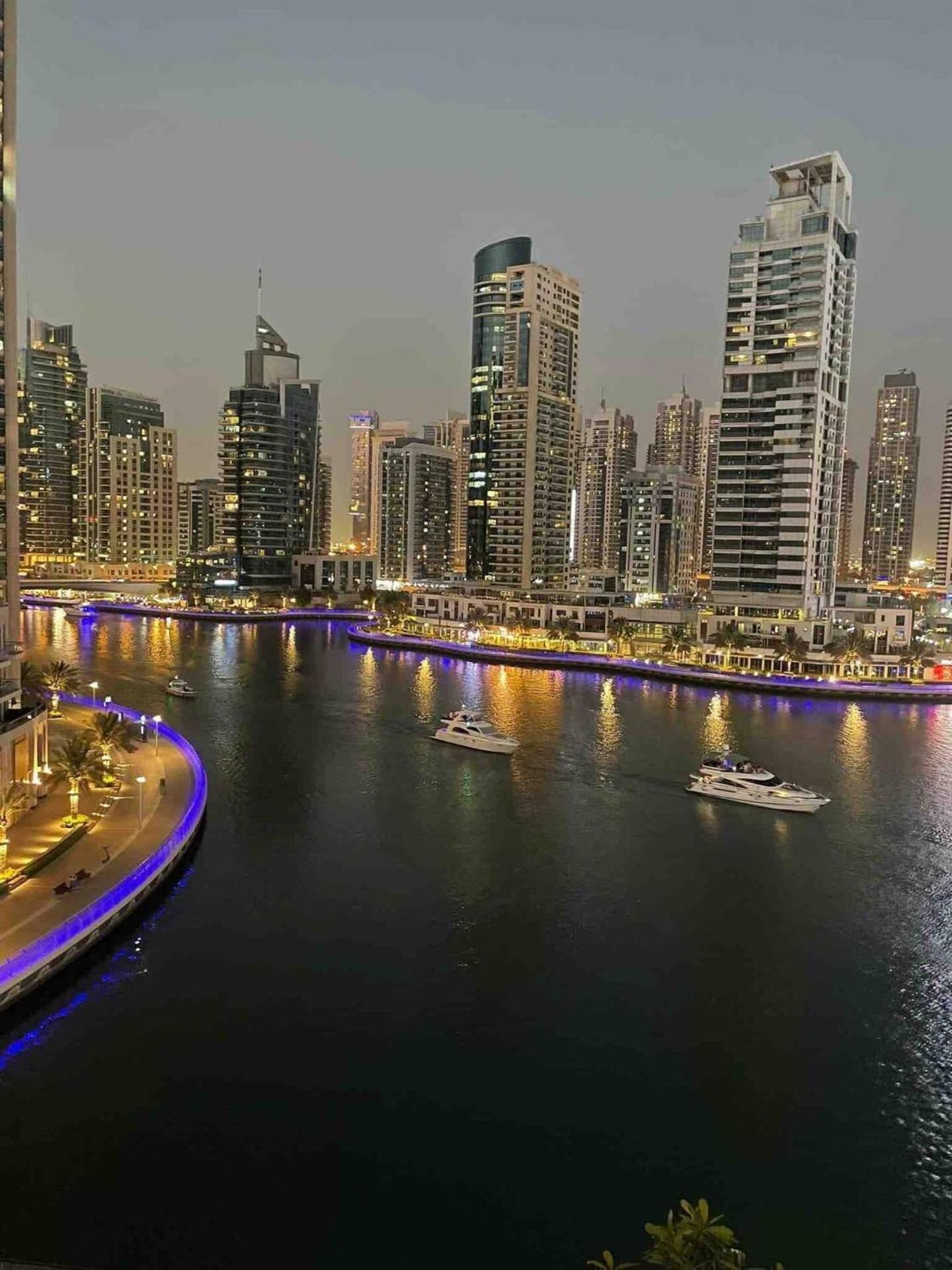 Dubai Marina Amazing View Sea View Apartment Luaran gambar